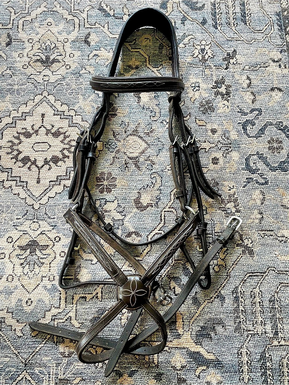 Voltaire design figure eight brown Bridle